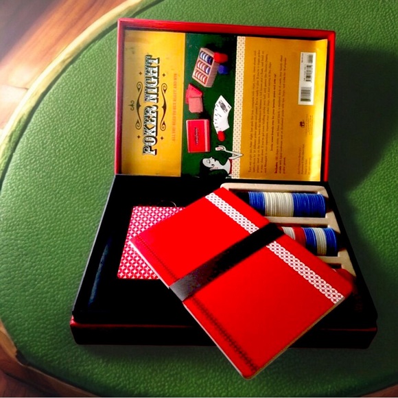 NEW ~ Poker Night ~ All You Need to Bet, Bluff, and Win ~ Never Used - Picture 3 of 16